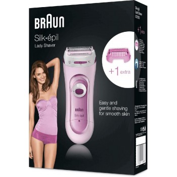 Braun LS 5100 Silk Epil Lady Shaver pink