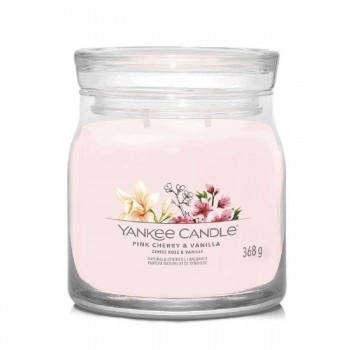 Yankee Candle Pink Cherry & Vanilla Αρωματικό Κερί  368gr