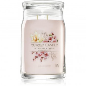 Yankee Candle Pink Cherry & Vanilla Αρωματικό Κερί  567gr