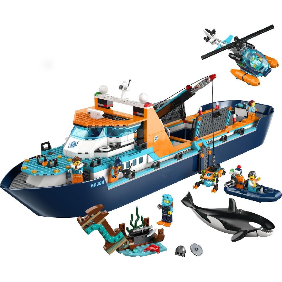 LEGO® City Arctic Explorer Ship (60368) LEGO® City Arctic Explorer Ship (60368)