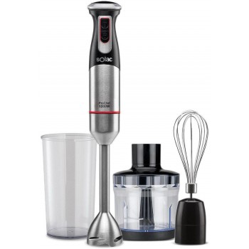 Solac BA5609 Pro Chef set Ραβδομπλέντερ 1200 watt black inox Solac BA5609 Pro Chef set Ραβδομπλέντερ 1200 watt black inox