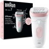 Braun Silk-epil 7 SE7-000 epilator White/Flamingo Pink
