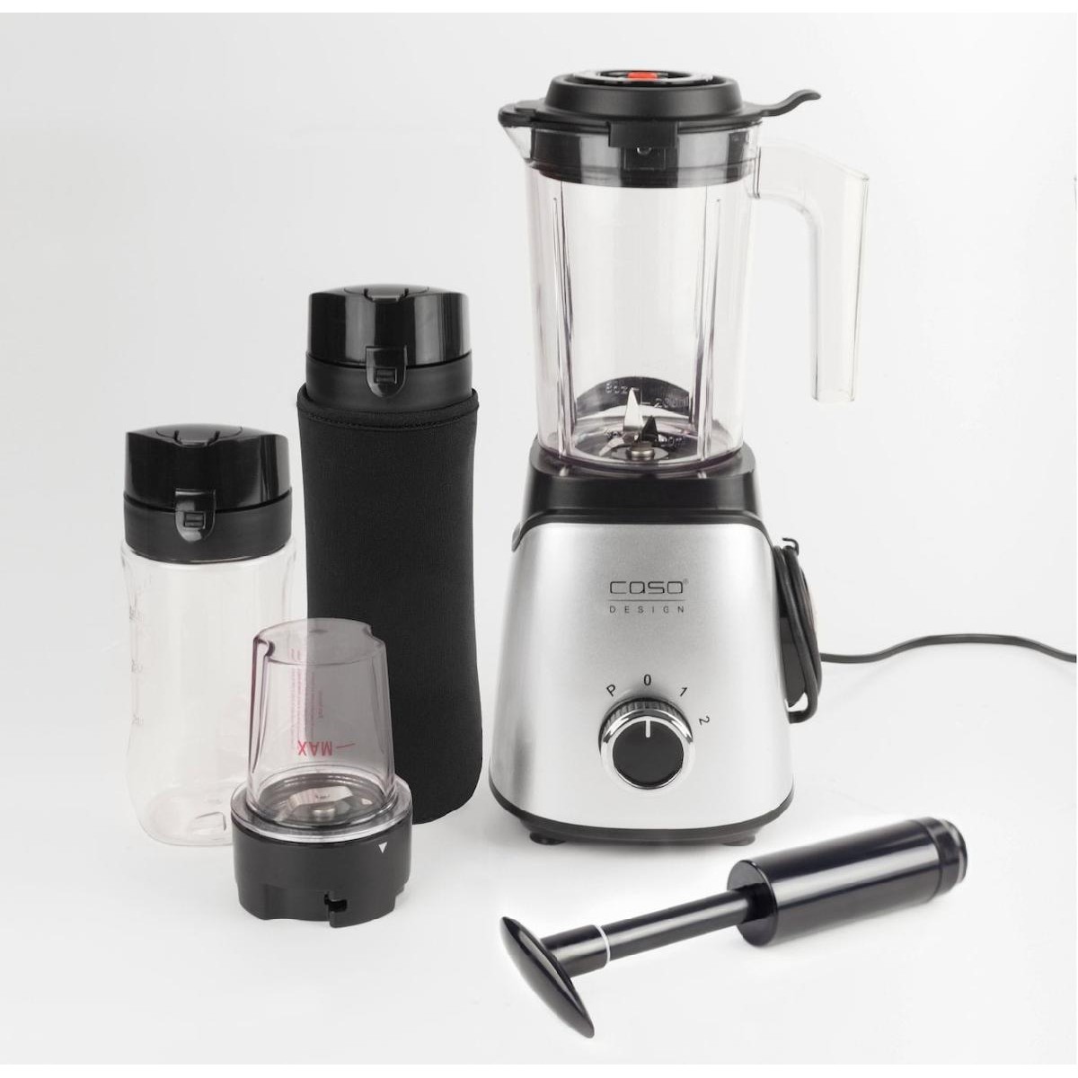 Caso VACUSERVE B 300 Smoothie maker 300 watt 0.7lt silver black (3608) Caso VACUSERVE B 300 Smoothie maker 300 watt 0.7lt silver black (3608)