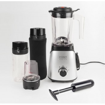 Caso VACUSERVE B 300 Smoothie maker 300 watt 0.7lt silver black (3608)