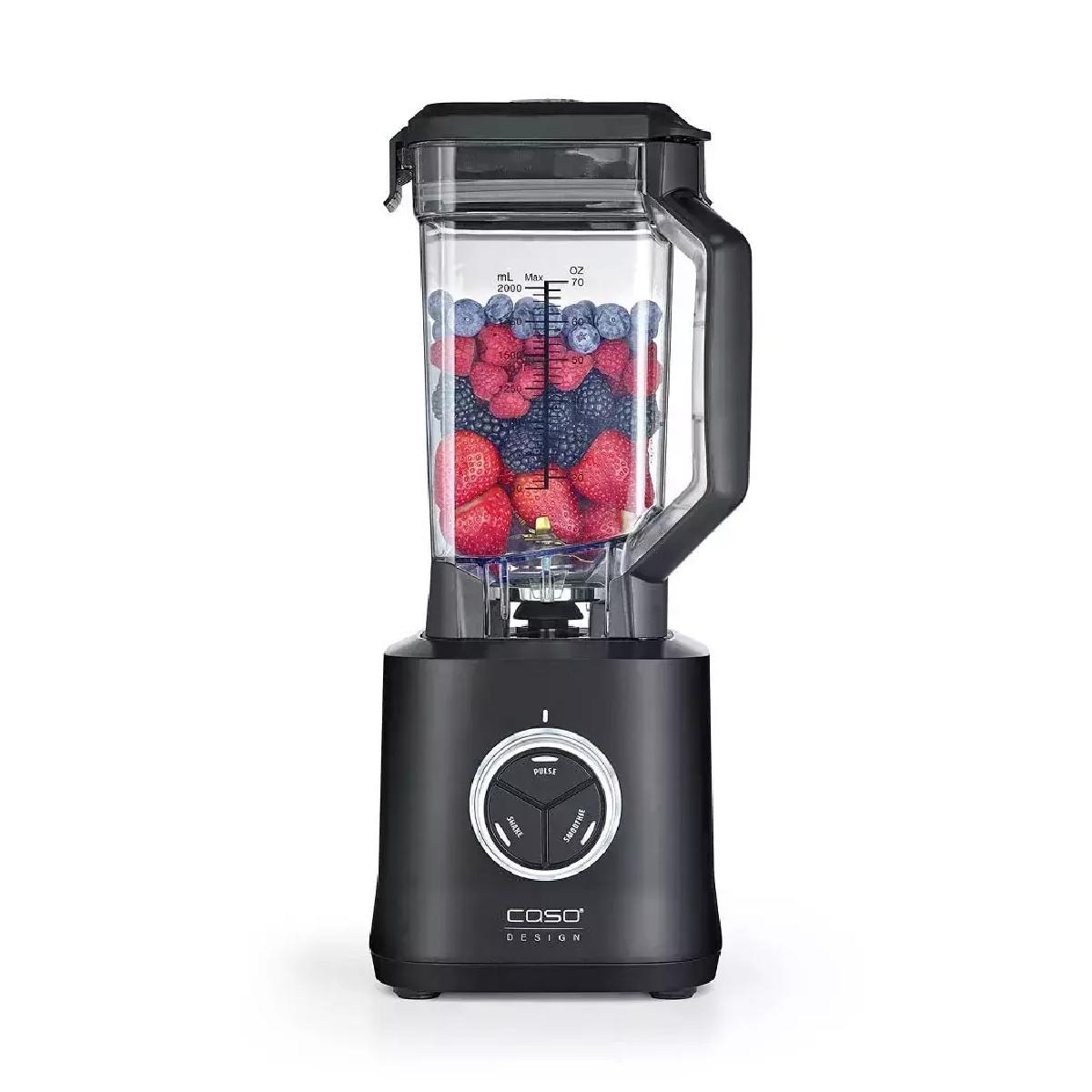 Caso B 2000 PowerBlender με Γυάλινη Κανάτα 2lt 2000 watt black (3621) Caso B 2000 PowerBlender με Γυάλινη Κανάτα 2lt 2000 watt black (3621)