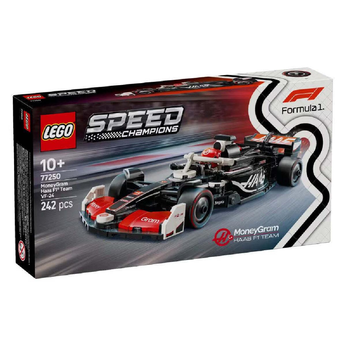 LEGO® Speed Champions Moneygram Haas F1 Team VF-24 Race Car (77250)