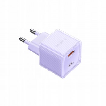 Mcdodo CH-4153 33 watt USB-A +USB-C GAN PD Fast Charger (EU) purple