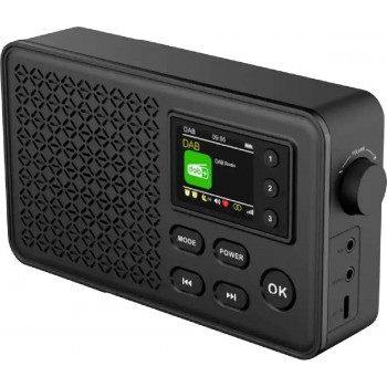 Denver DAB-57 FM Φορητό φορτιζόμενο Ψηφιακό Ραδιόφωνο  DAB με Bluetooth and color display Denver DAB-57 FM Φορητό φορτιζόμενο Ψηφιακό Ραδιόφωνο  DAB με Bluetooth and color display