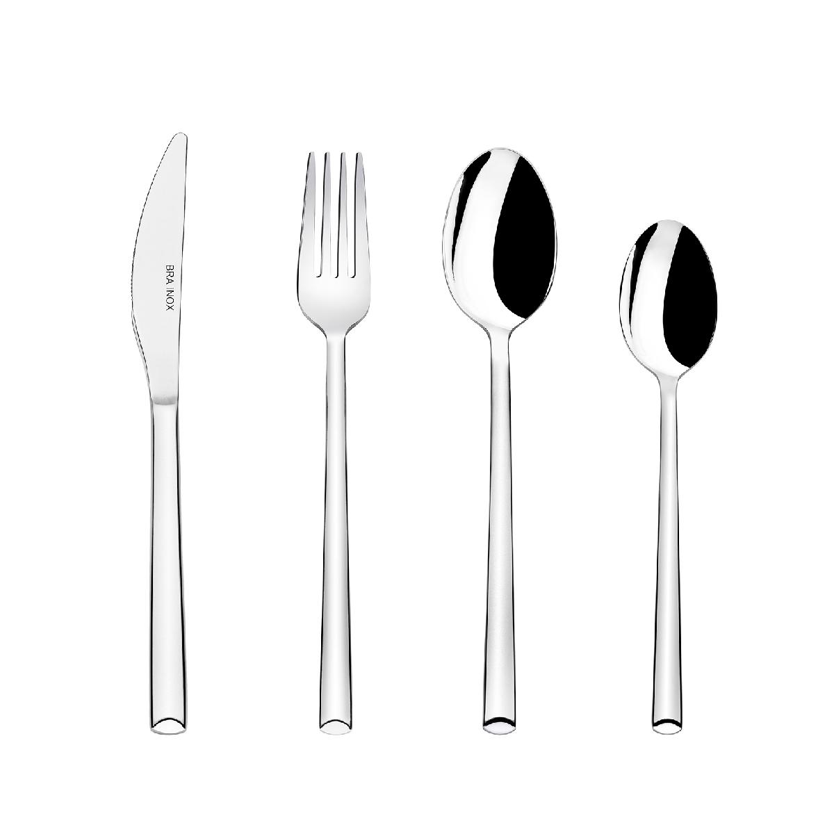 BRA Verona Σετ Μαχαιροπήρουνα  24 Τεμαχίων inox 18/10 (A048024)
