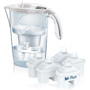 Laica J996 amore per acqua Κανάτα φιλτραρίσματος νερού 2300 ml made in Italy bpa free με 6 Ανταλλακτικά Φίλτρα Bi-Flux Laica J996 amore per acqua Κανάτα φιλτραρίσματος νερού 2300 ml made in Italy bpa free με 6 Ανταλλακτικά Φίλτρα Bi-Flux