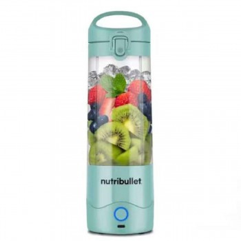 NutriBullet NBP003LBL portable rechargable blender  0.47lt Light blue NutriBullet NBP003LBL portable rechargable blender  0.47lt Light blue