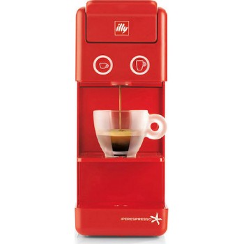illy Iperespresso Y3.3 Καφετιέρα Espresso για Kάψουλες Illy iperEspresso Red illy Iperespresso Y3.3 Καφετιέρα Espresso για Kάψουλες Illy iperEspresso Red