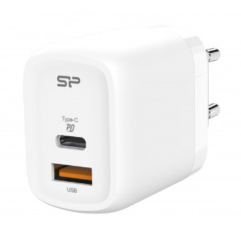 Silicon Power QM25  Wall Charger QM25 30W USB/TypC white Silicon Power QM25  Wall Charger QM25 30W USB/TypC white
