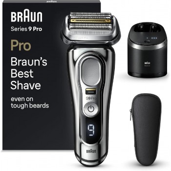 Braun 9486cc Series 9 Pro Electric Shaver Wet & Dry, Chrome