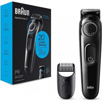 Braun BT3300 beard 3 trimmer black Braun BT3300 beard 3 trimmer black