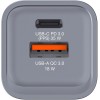 Verbatim GNC-35 GaN Charger 2 Port 35 watt USB A/type-c gray