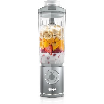 NINJA Blast Max BC251EUSL Portable USB-C Rechargeable Wireless Blender 570ml Silver