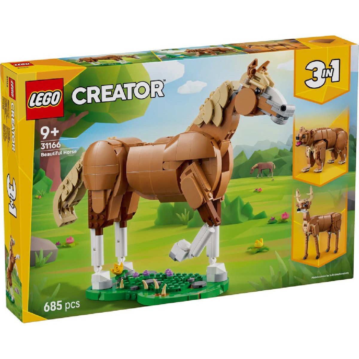 Lego Creator 3in1 Beautiful Horse 9+ (31166)