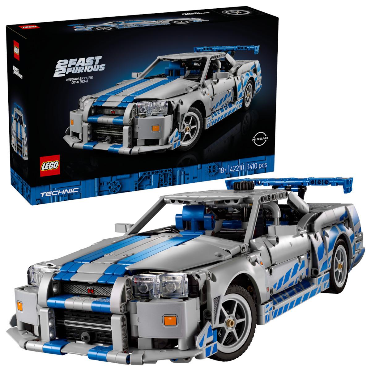 LEGO® Technic 2 Fast 2 Furious Nissan Skyline GT-R (R34) (42210)