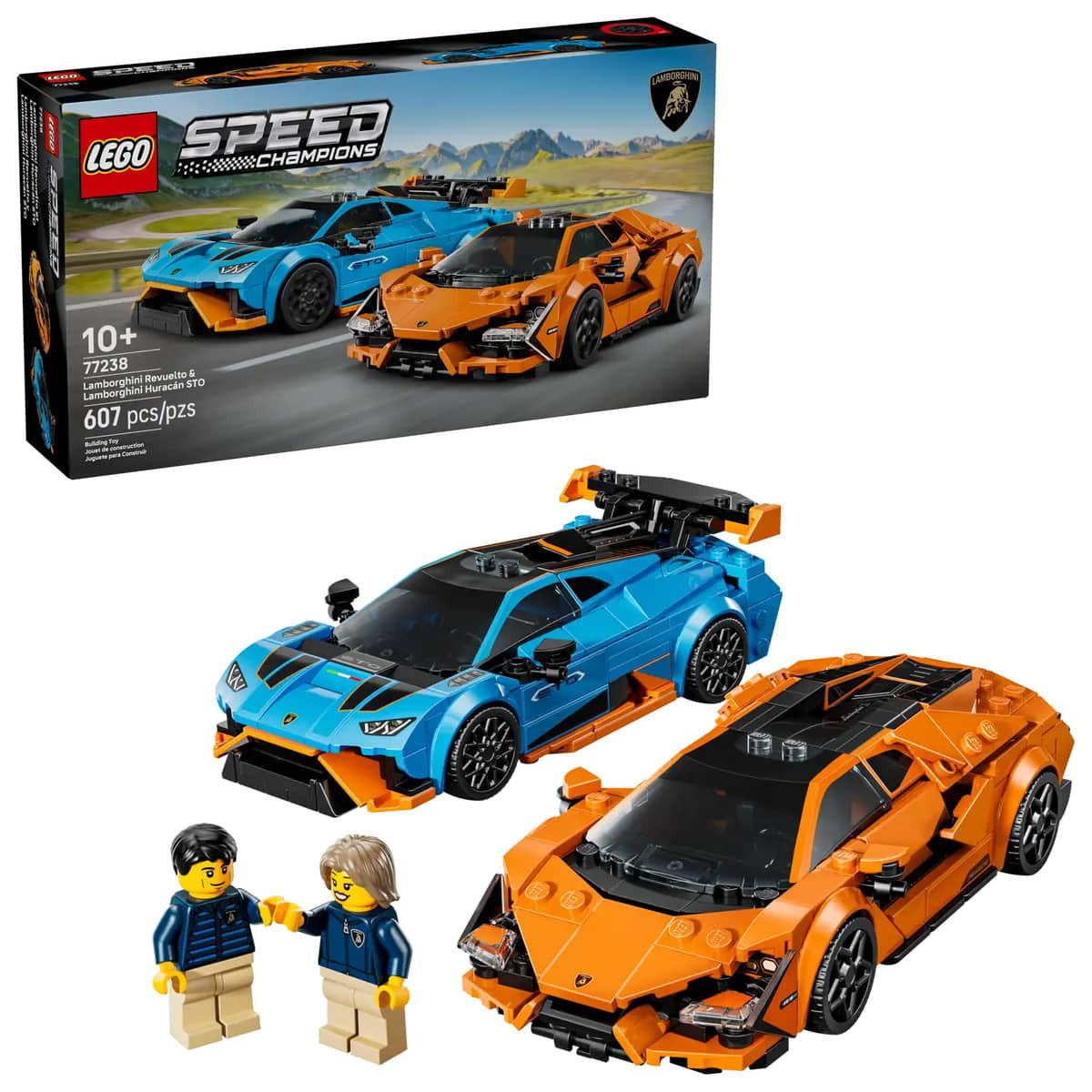 LEGO Speed Champions Lamborghini Revuelto & Hucaran STO (77238)