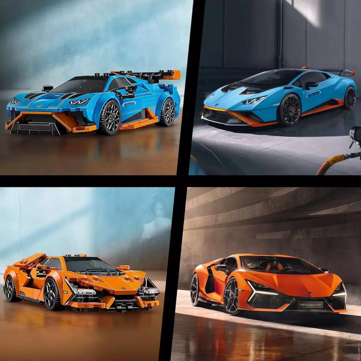 LEGO Speed Champions Lamborghini Revuelto & Hucaran STO (77238)