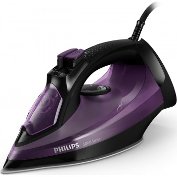 Philips DST5030/80 Steam iron 2400 watt purple Black