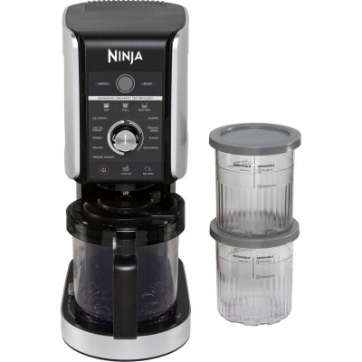 Ninja CREAMi XL Deluxe NC502EU Ice Cream & Frozen Dessert Maker 0.709lt με 2 Δοχεία silver Ninja CREAMi XL Deluxe NC502EU Ice Cream & Frozen Dessert Maker 0.709lt με 2 Δοχεία silver