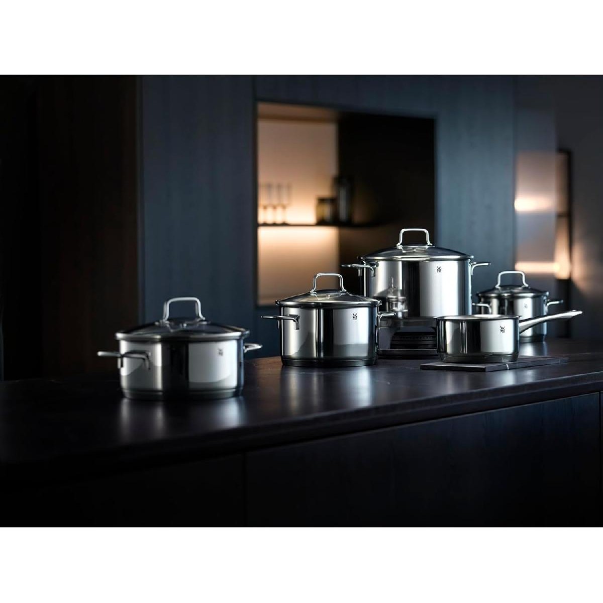 WMF WMF8055 Astoria Cooking Pot Set 5pcs (07.8055.6040) WMF WMF8055 Astoria Cooking Pot Set 5pcs (07.8055.6040)