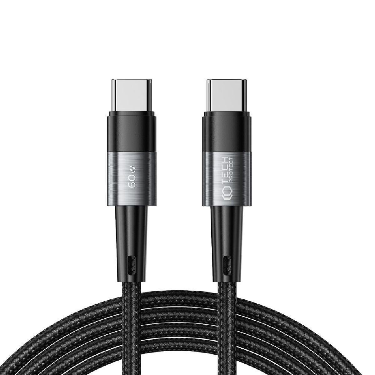 Tech-Protect UltraBoost Type-C PD 60W 3A 2m cable - Gray