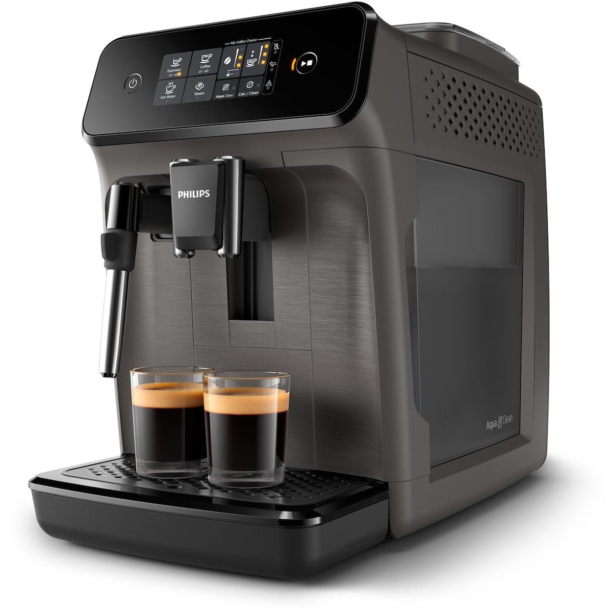 Philips 1200 Series EP1224/00 Αυτόματη Μηχανή Espresso 1500 watt Πίεσης 15bar με Μύλο Άλεσης black