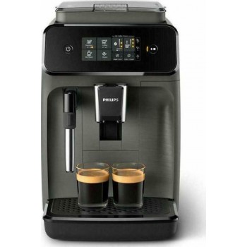 Philips 1200 Series EP1224/00 Αυτόματη Μηχανή Espresso 1500 watt Πίεσης 15bar με Μύλο Άλεσης black Philips 1200 Series EP1224/00 Αυτόματη Μηχανή Espresso 1500 watt Πίεσης 15bar με Μύλο Άλεσης black