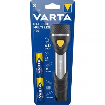 Varta Day Light Multi LED F20 2AA Φακός 40lm (16632101421) Varta Day Light Multi LED F20 2AA Φακός 40lm (16632101421)