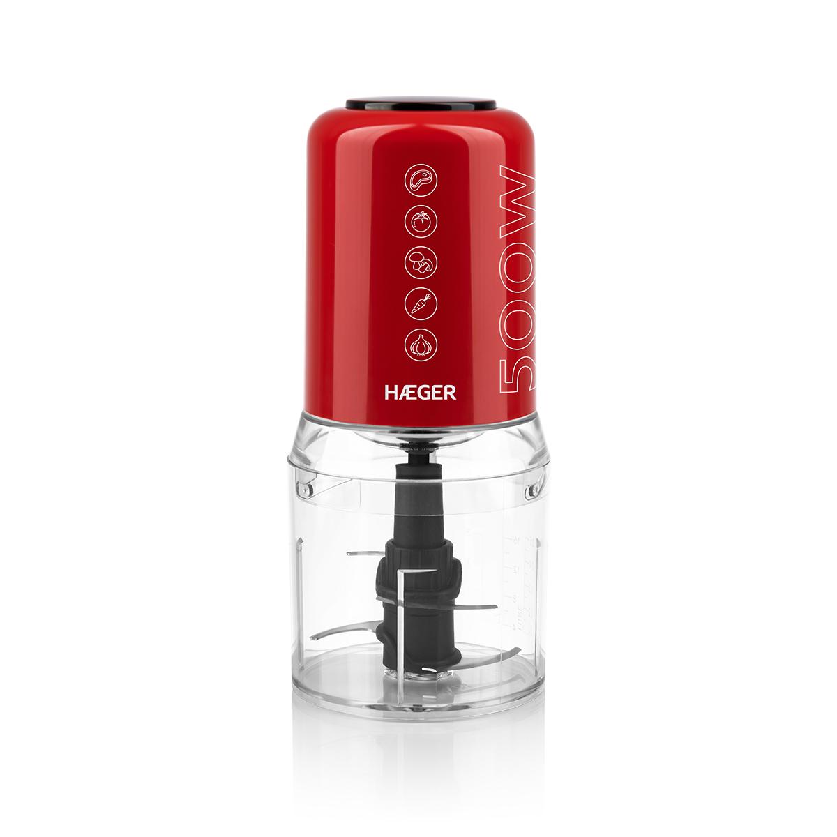 Haeger Chop Master CH-50W.009A πολυκόπτης 500 watt 500ml red