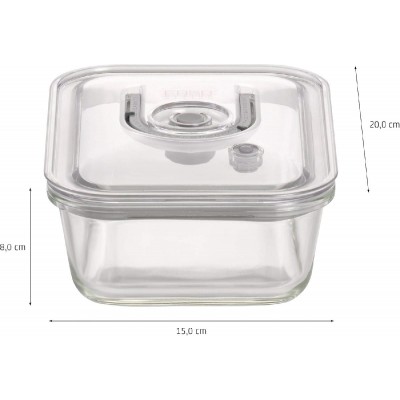 Caso 1192 Φαγητοδοχείο Γυάλινο 1 lt για Vacuum Caso Design Caso 1192 Φαγητοδοχείο Γυάλινο 1 lt για Vacuum Caso Design