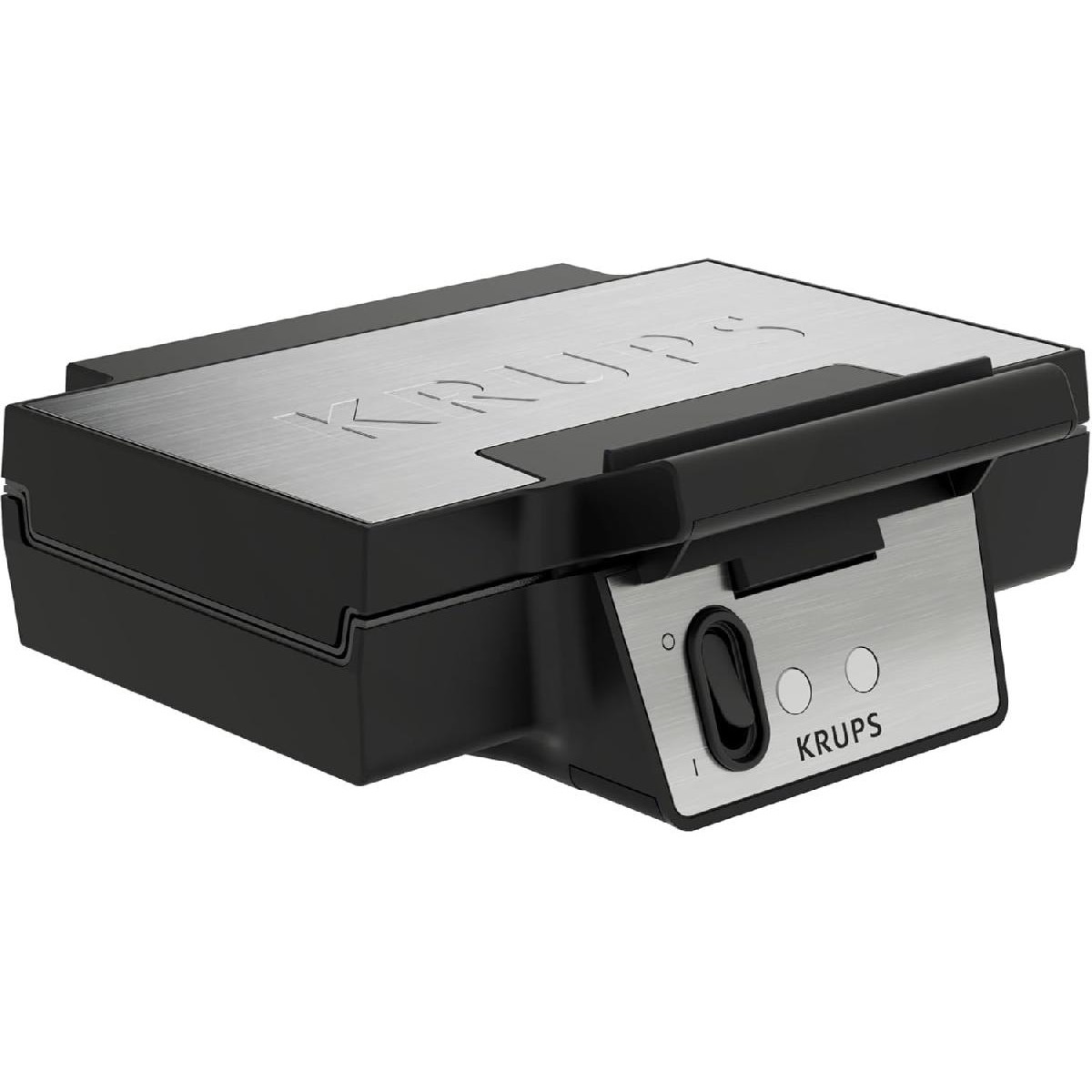 Krups FDK261 Iconic waffle maker 850 watt Black/Stainless Steel Krups FDK261 Iconic waffle maker 850 watt Black/Stainless Steel