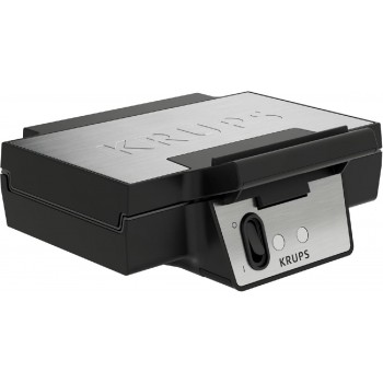 Krups FDK261 Iconic waffle maker 850 watt Black/Stainless Steel Krups FDK261 Iconic waffle maker 850 watt Black/Stainless Steel