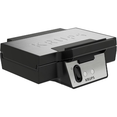 Krups FDK261 Iconic waffle maker 850 watt Black/Stainless Steel Krups FDK261 Iconic waffle maker 850 watt Black/Stainless Steel
