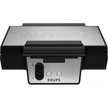 Krups FDK261 Iconic waffle maker 850 watt Black/Stainless Steel Krups FDK261 Iconic waffle maker 850 watt Black/Stainless Steel