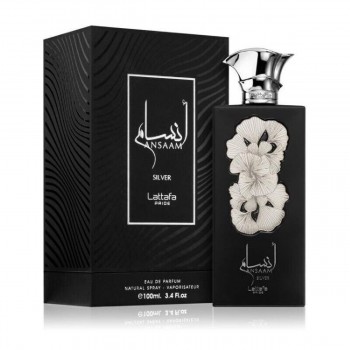 Lattafa Ansaam Silver Unisex Eau de Parfum 100ml