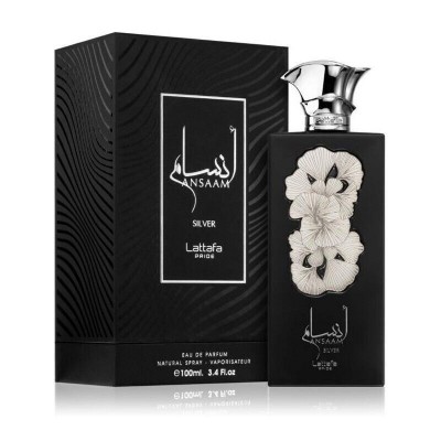 Lattafa Ansaam Silver Unisex Eau de Parfum 100ml