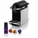 DeLonghi EN127.S Pixie Καφετιέρα για Κάψουλες Nespresso Πίεσης 19bar silver