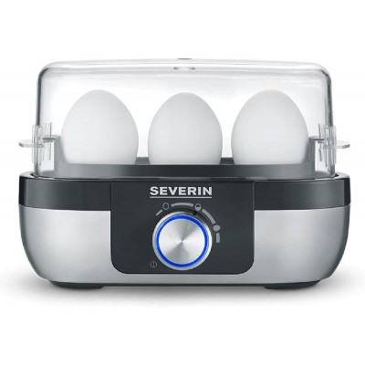 Severin EK 3163 Αυγοβραστήρας stainless steel 3 Eggs black