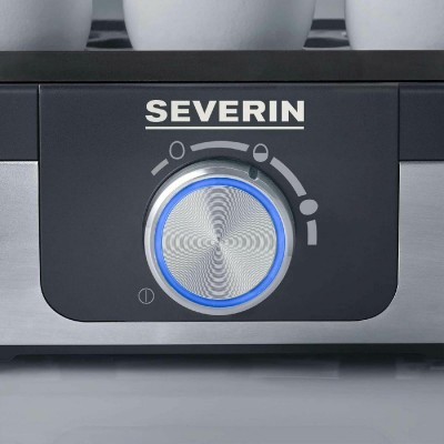 Severin EK 3163 Αυγοβραστήρας stainless steel 3 Eggs black