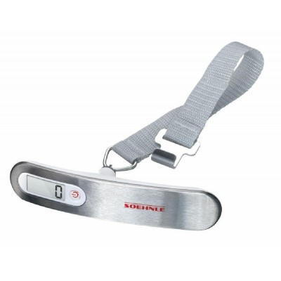 Soehnle 66172 ψηφιακή φορητή ζυγαριά αποσκευών 50kg silver