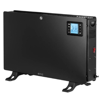 ECG TK2080DR Θερμοπομπός Δαπέδου 2000 watt black