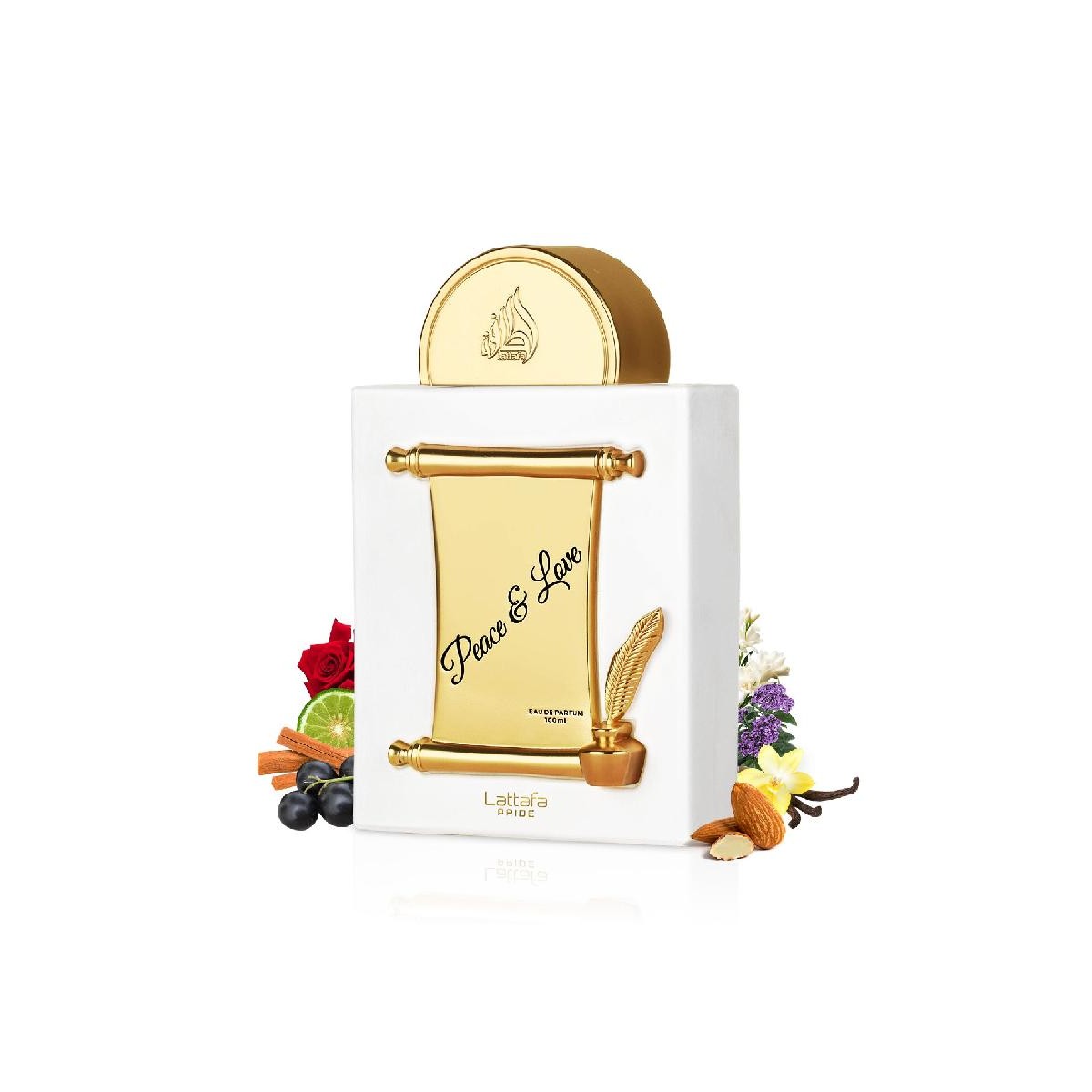 Lattafa Pride Peace & Love Unisex Eau de Parfum 100ml Lattafa Pride Peace & Love Unisex Eau de Parfum 100ml