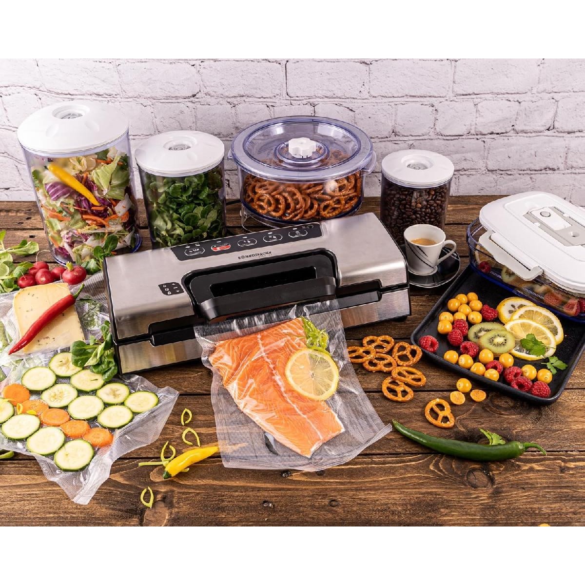 Rommelsbacher VAC 385 Food Vacuum Sealer silver Rommelsbacher VAC 385 Food Vacuum Sealer silver