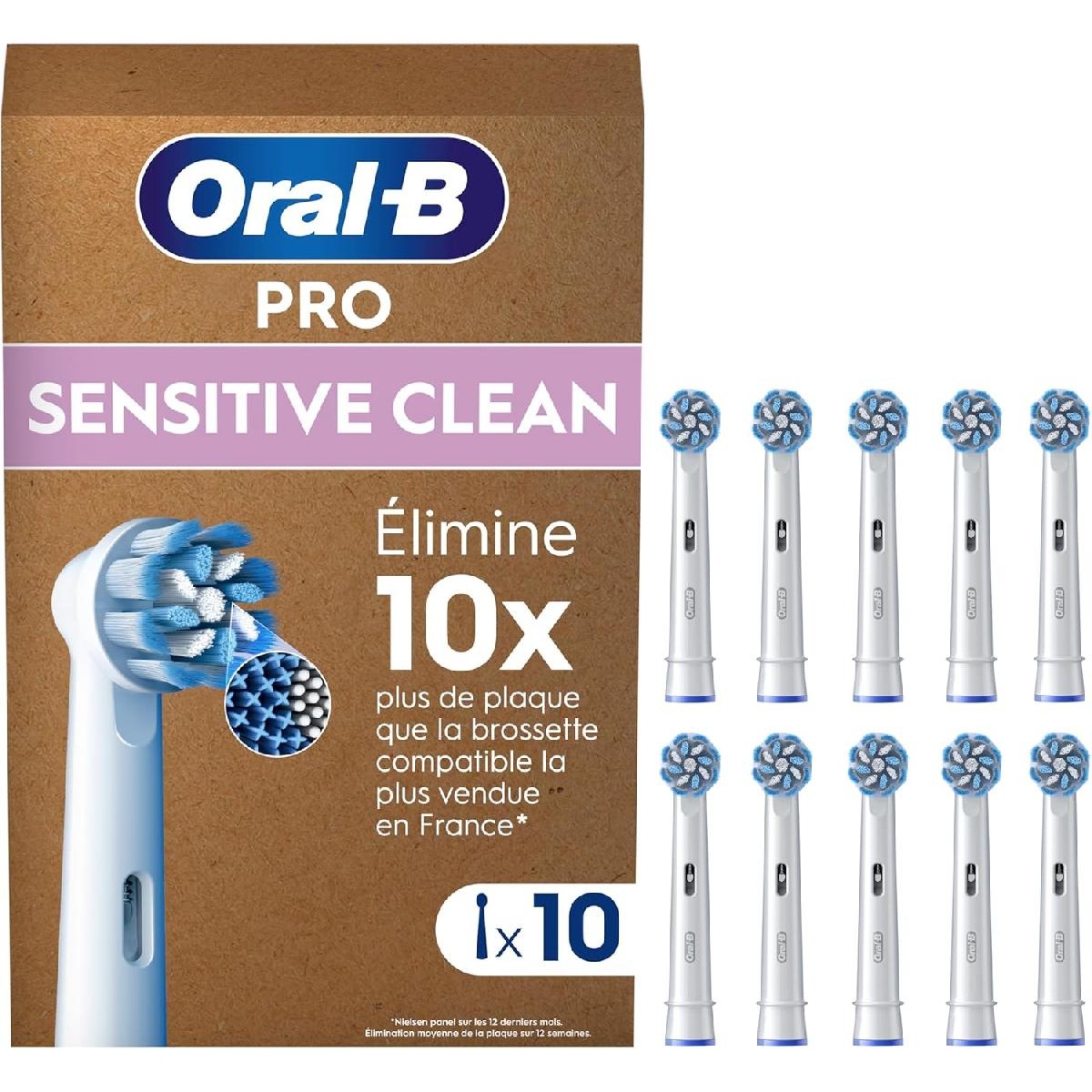 Oral-B Sensitive Clean Ανταλλακτικές Κεφαλές XL Pack white 10τμχ Oral-B Sensitive Clean Ανταλλακτικές Κεφαλές XL Pack white 10τμχ