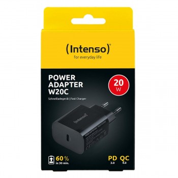 Intenso W20C fast charger 20 watt 1x USB-C black