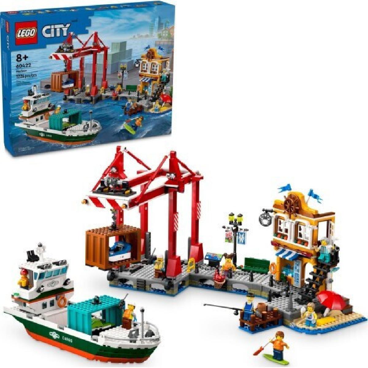 LEGO® City Seaside Harbor With Cargo Ship (60422)
